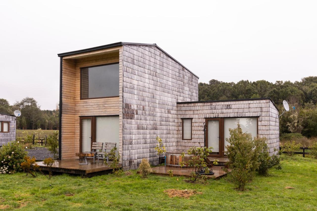 Cabanas Arrayanes De Huillinco En Chiloe شونشي المظهر الخارجي الصورة