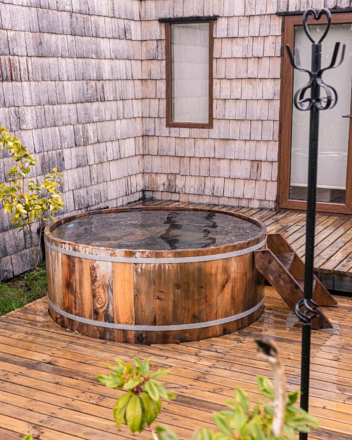 Cabanas Arrayanes De Huillinco En Chiloe شونشي المظهر الخارجي الصورة