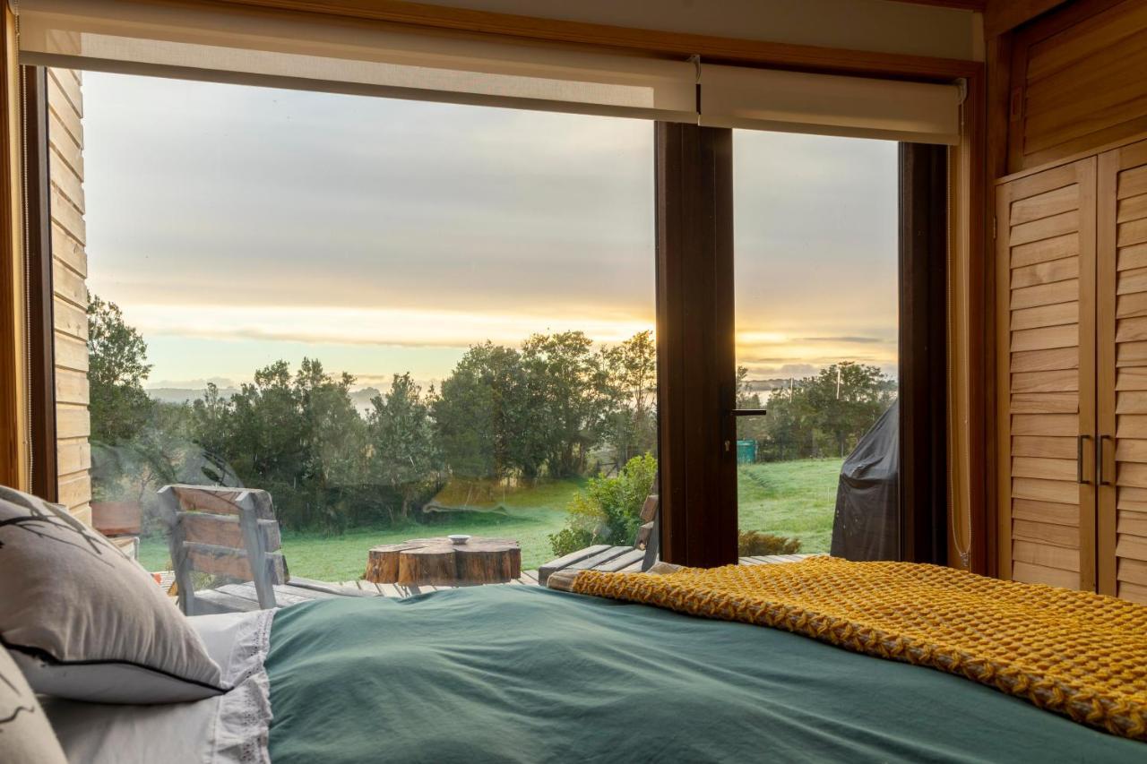 Cabanas Arrayanes De Huillinco En Chiloe شونشي المظهر الخارجي الصورة